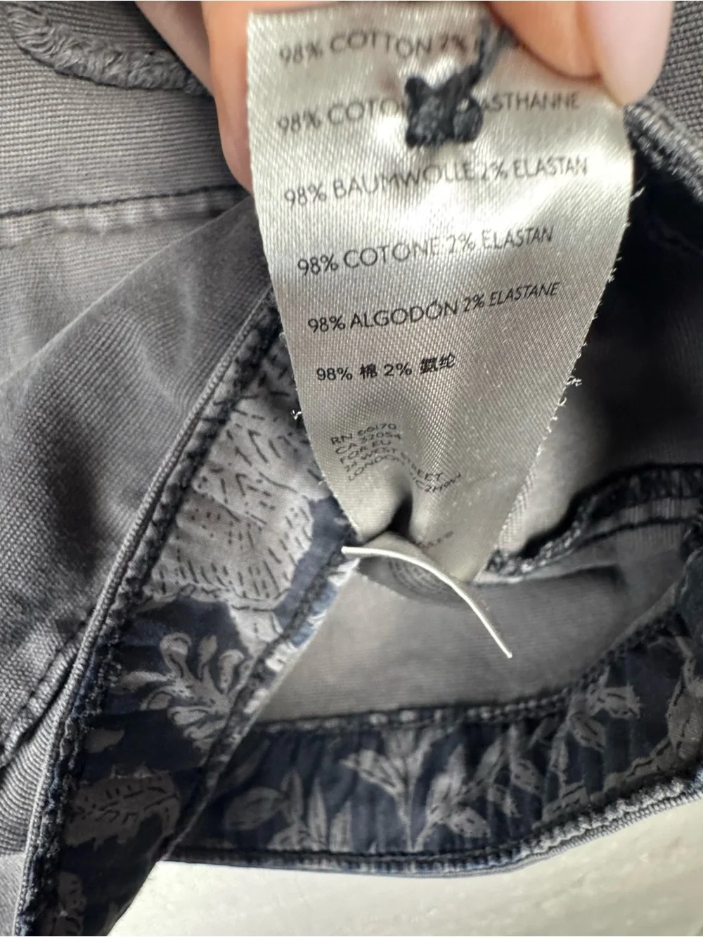 Anthropologie Chore Utility Jacket Military Trucker‎ Button Collared Gray Small